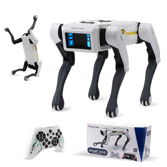 Meet Your Child's New Best Friend: The Intelligent AI Remote Control Robot Dog with Voice Interaction, App Programming, Singing, and Dancing!