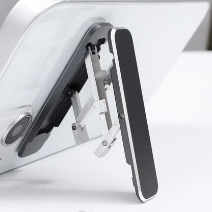Elevate Your Viewing Experience with the Universal Metal Phone Holder - Stylish, Foldable Stand for Phones and Tablets