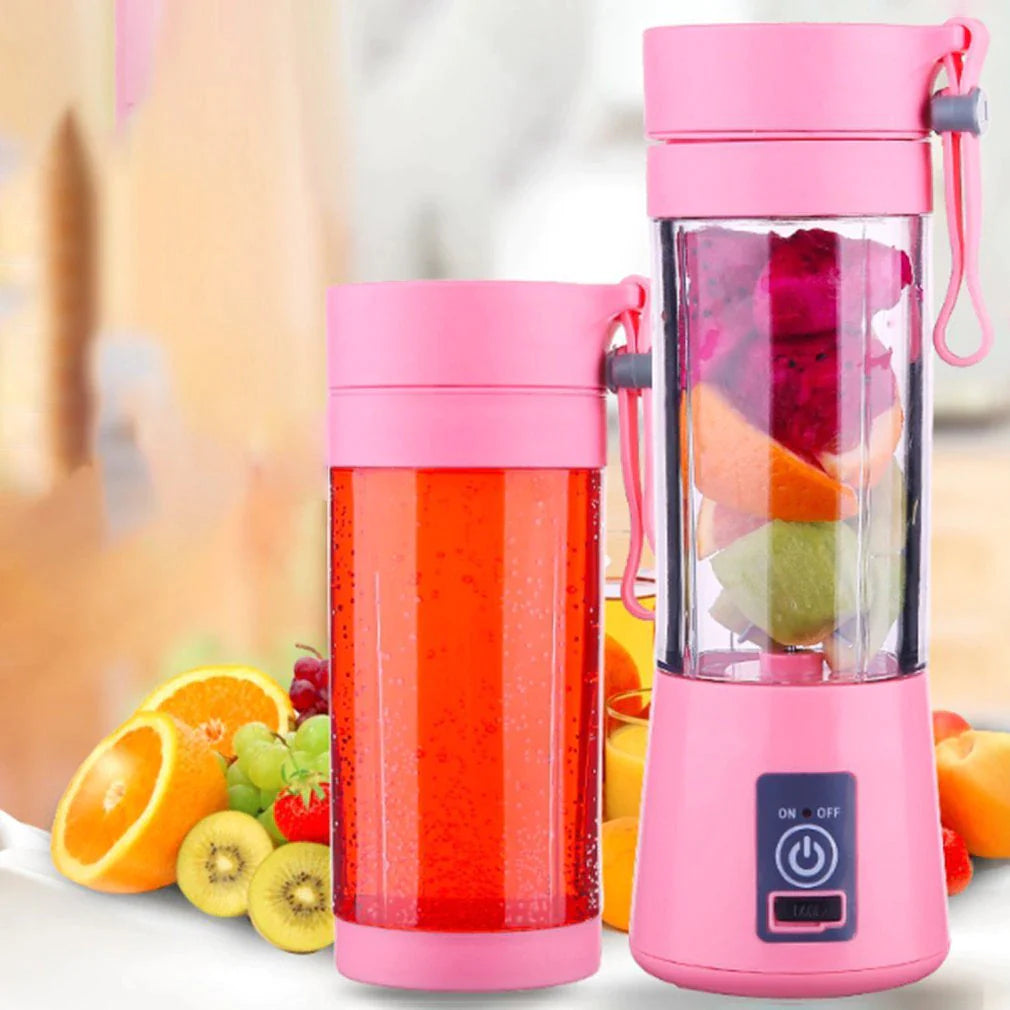 Revolutionize Your Smoothie Game with the Electric USB Rechargeable Handheld Juicer - Perfect for Healthy Living!