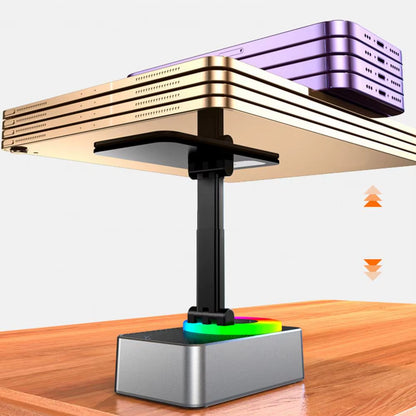Revolutionary Bluetooth-Compatible Adjustable Phone Stand with Rotating Holder and High-Quality Wireless Speaker