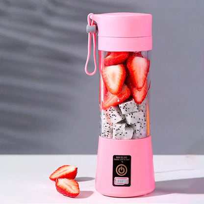 Revolutionize Your Smoothie Game with the Electric USB Rechargeable Handheld Juicer - Perfect for Healthy Living!
