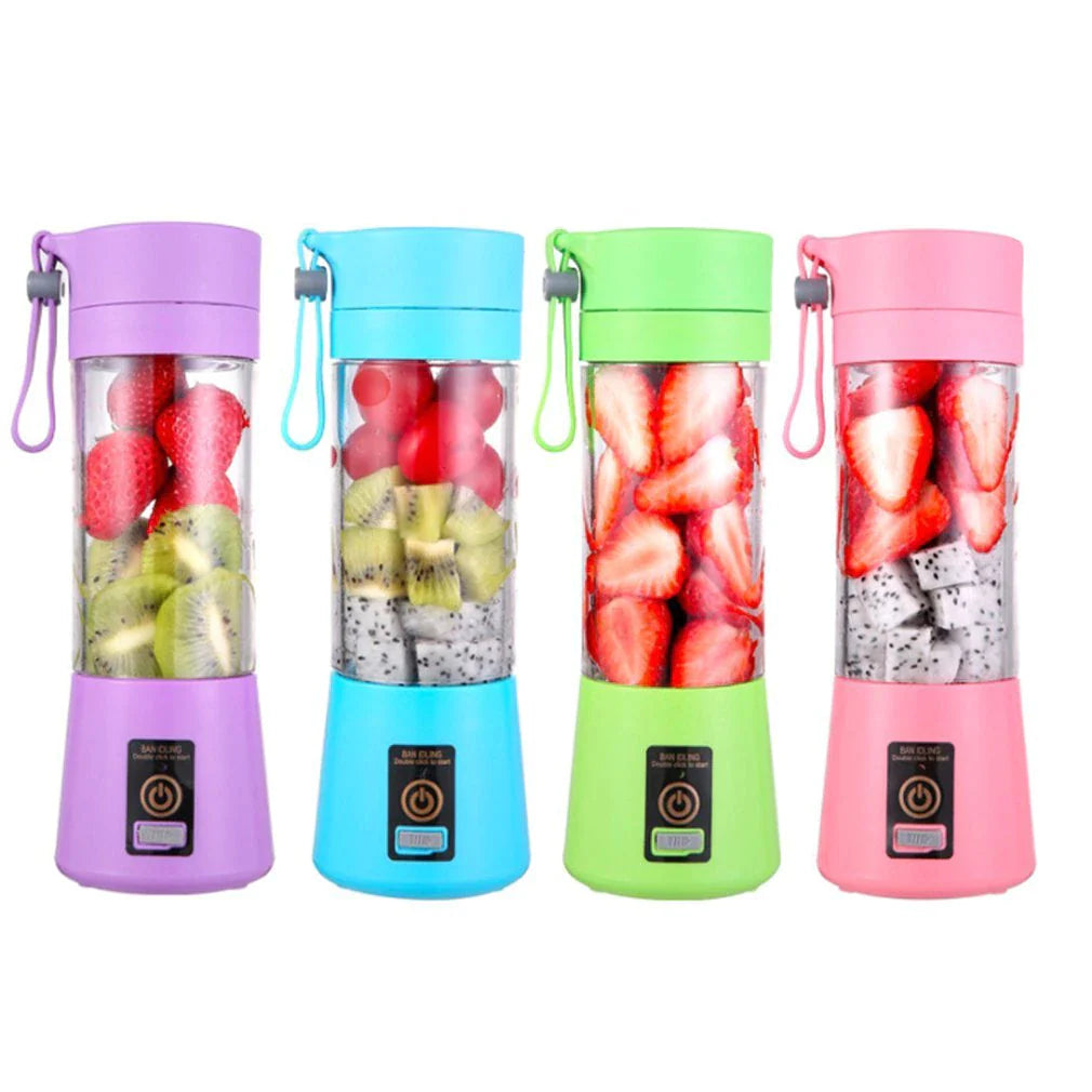 Revolutionize Your Smoothie Game with the Electric USB Rechargeable Handheld Juicer - Perfect for Healthy Living!
