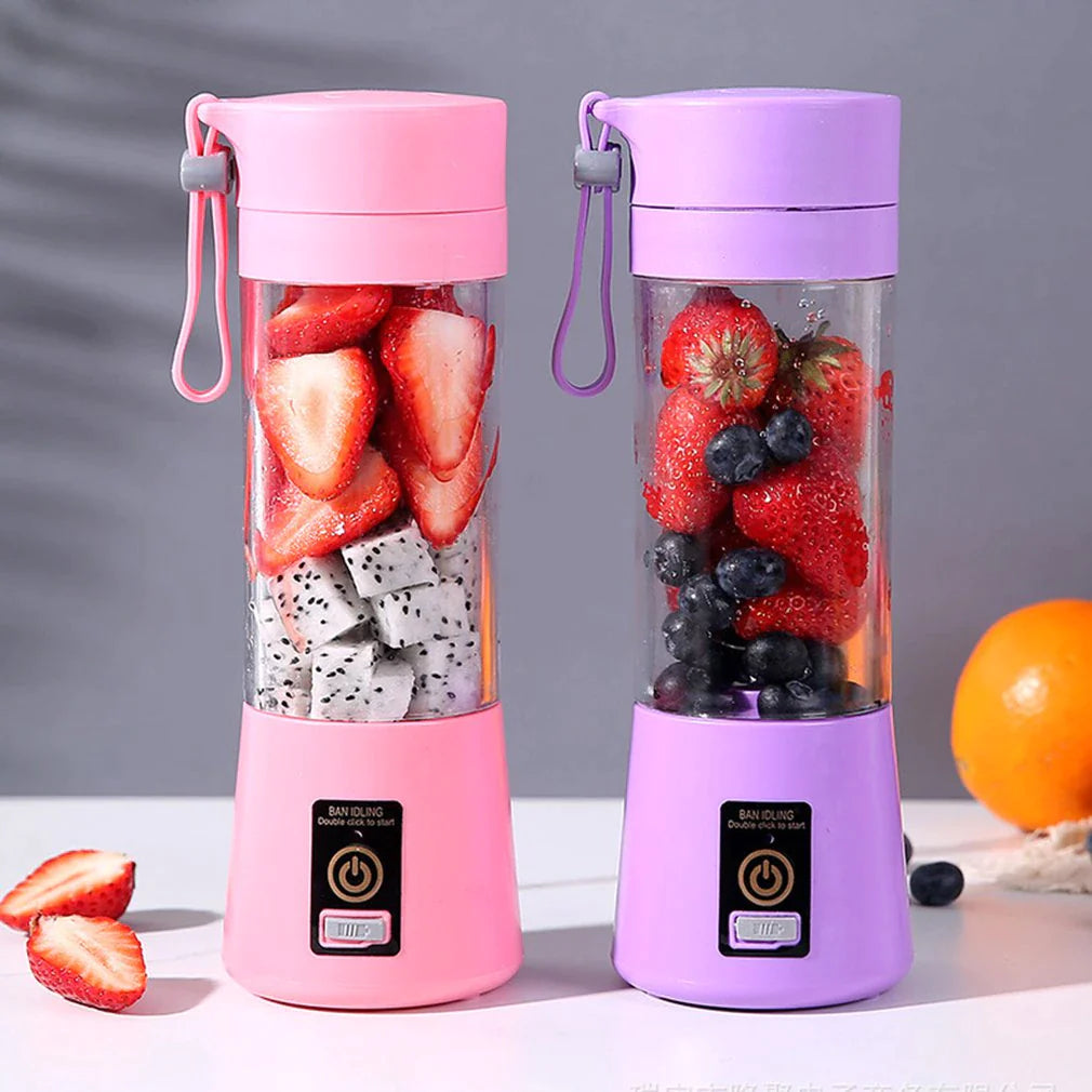 Revolutionize Your Smoothie Game with the Electric USB Rechargeable Handheld Juicer - Perfect for Healthy Living!