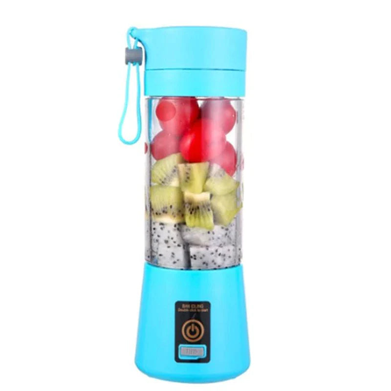 Revolutionize Your Smoothie Game with the Electric USB Rechargeable Handheld Juicer - Perfect for Healthy Living!
